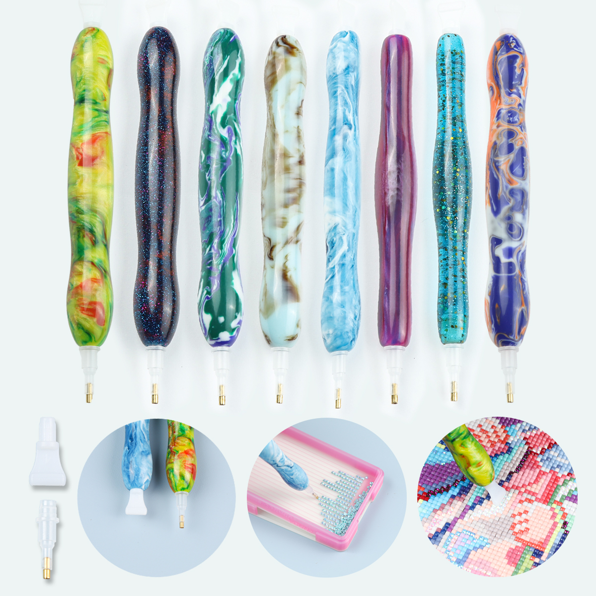 Embroidery Needle Pen - Diamond Painting Pen - Single Pack