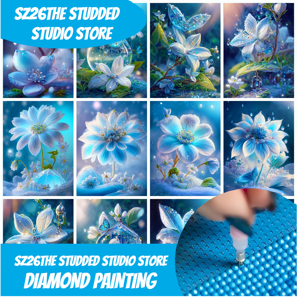 Embroidery Daisy Flower - Sz26The Studded5D Diy Diamond Painting Daisy