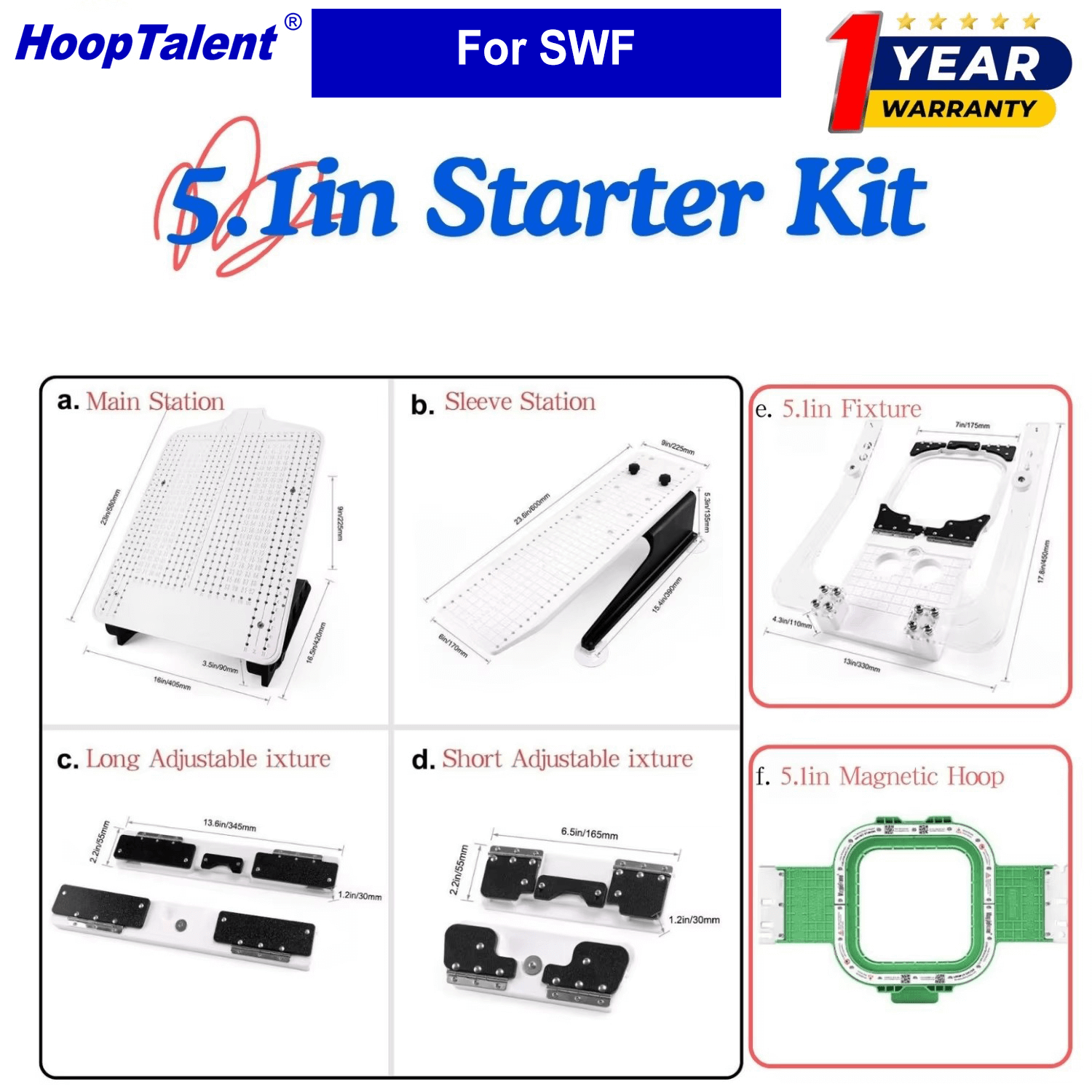 Embroidery Uk - HoopTalent Hoop Master Hooping station Start