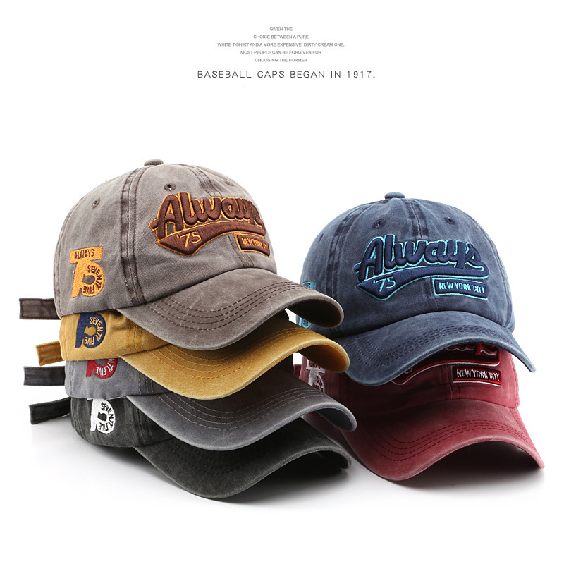 Embroidery Alphabet Designs - 2026 Spring/Summer Unisex Cotton Baseball Cap