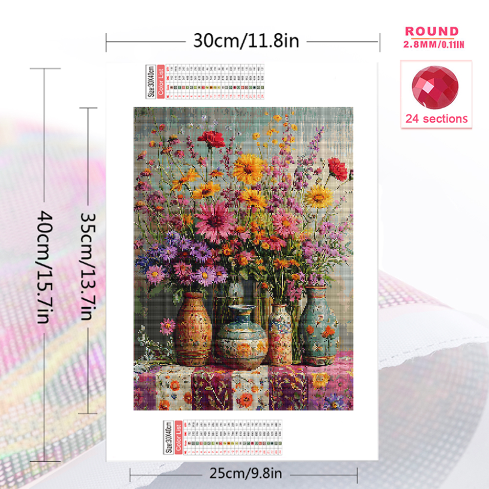 Momoart New Arrival Diamond Em - Embroidery Daisy Flower avaliação e preço