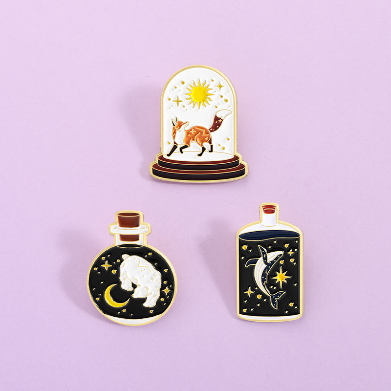 Starry Sky Magic Bottle Animal - Embroidery Whale avaliação e preço