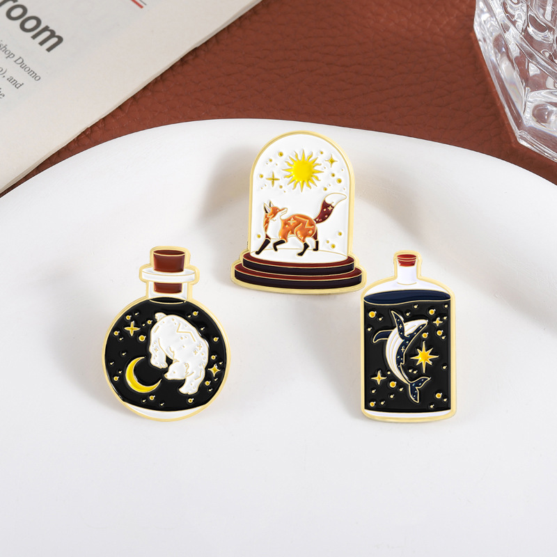 Starry Sky Magic Bottle Animal - Embroidery Whale avaliação e preço