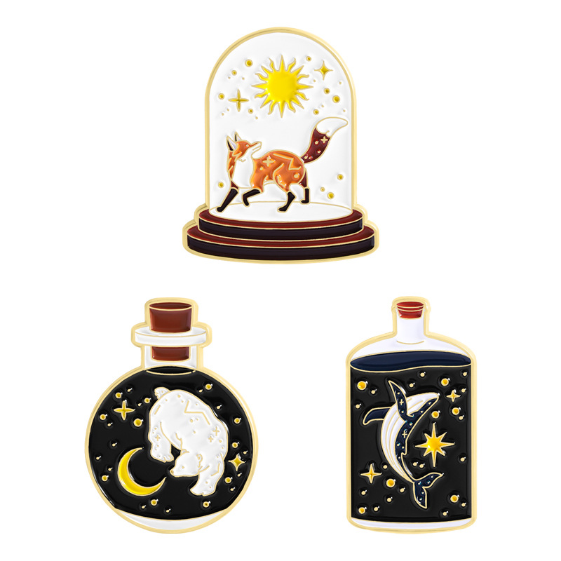 Starry Sky Magic Bottle Animal - Embroidery Whale avaliação e preço