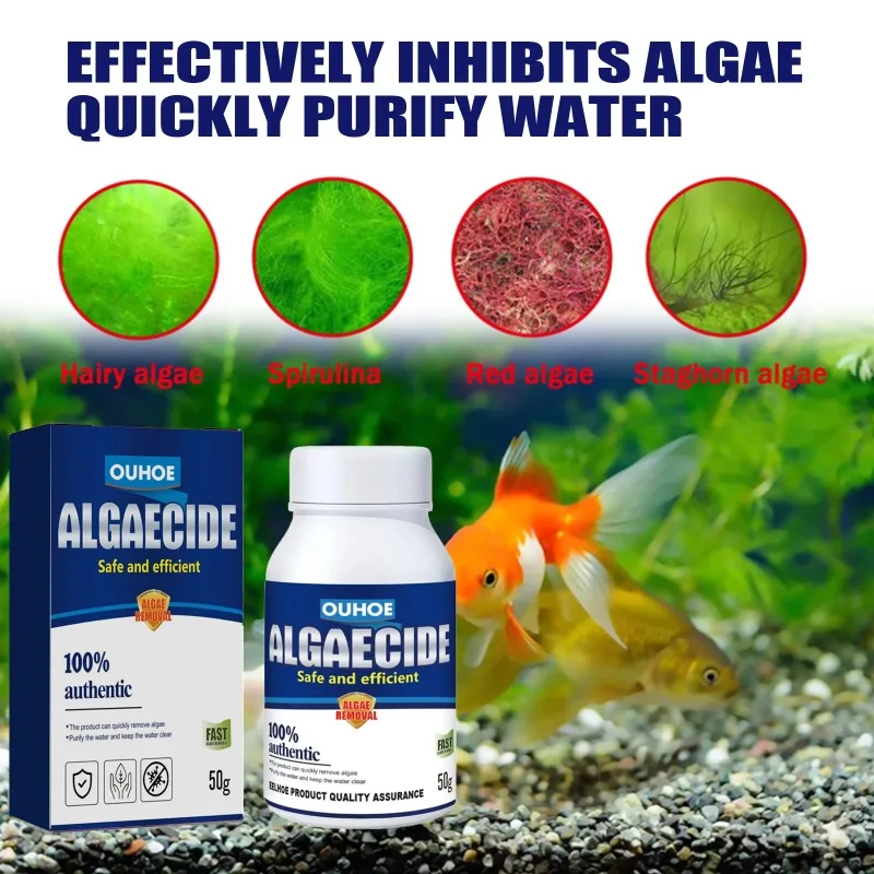 50g High Efficiency Algaecide  - Water Soluble Stabilizer avaliação e preço