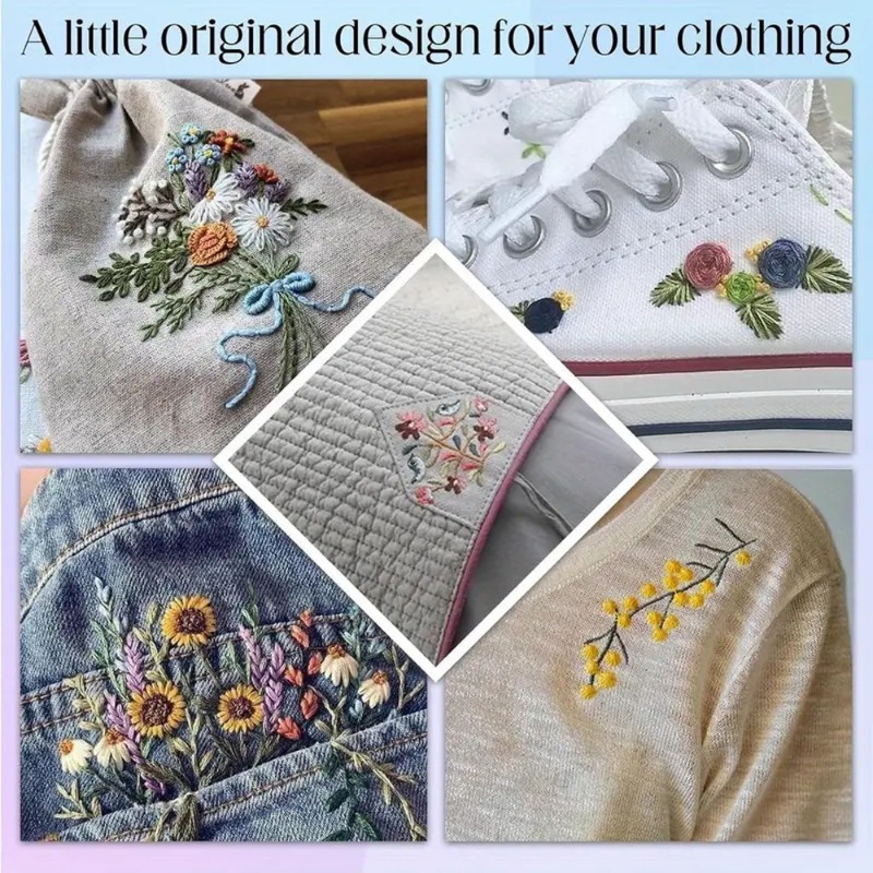 10Pcs Handicrafts Eco-Friendly - Embroidery Whale avaliação e preço
