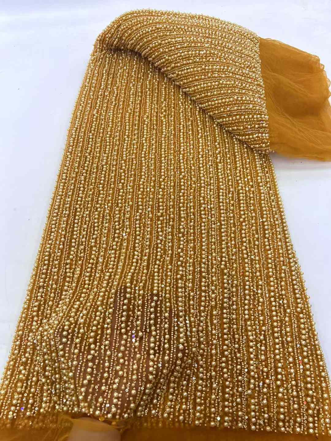 Handmade Heavy Beads and pearl - Embroidery Gradient avaliação e preço