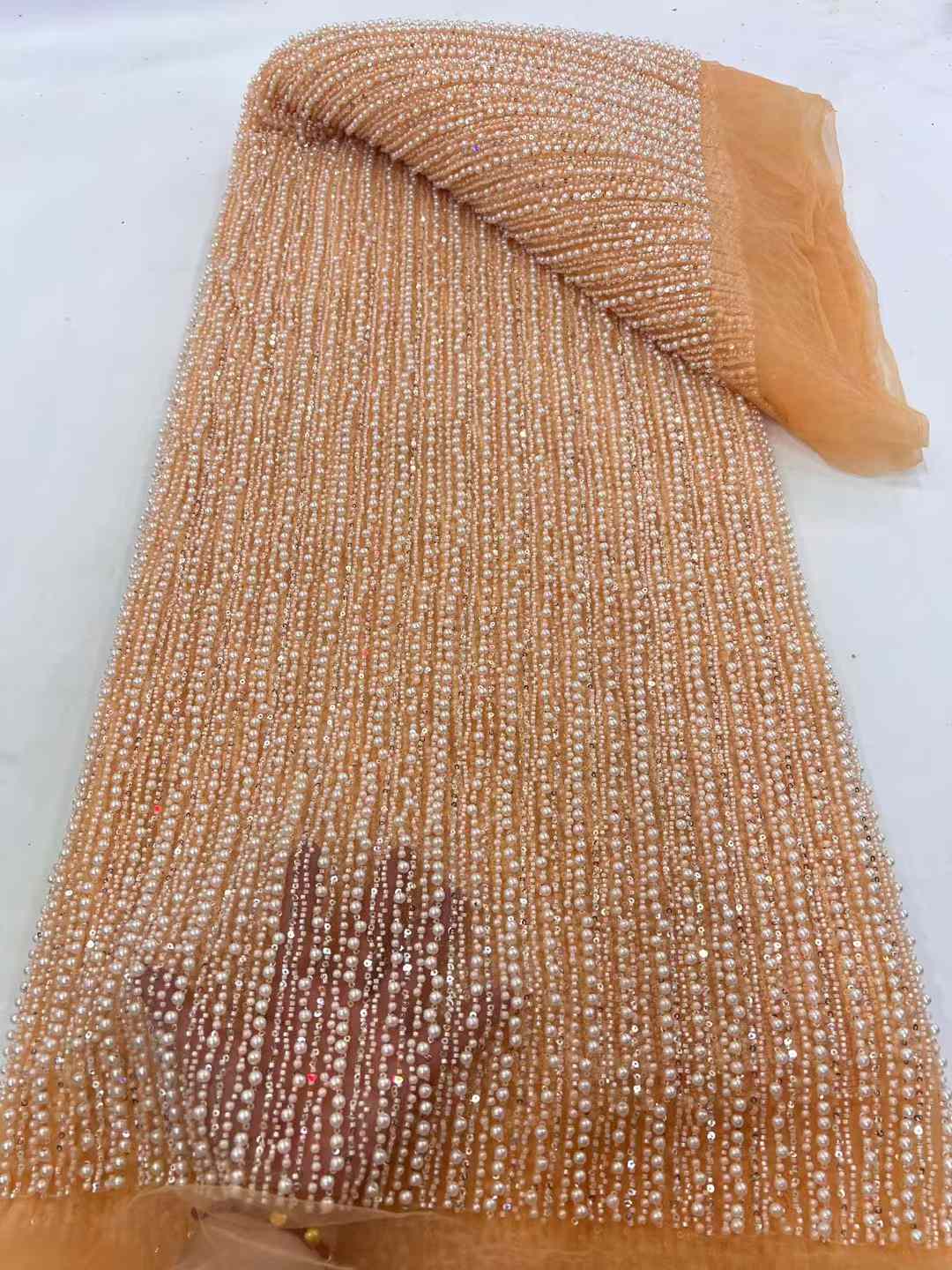 Handmade Heavy Beads and pearl - Embroidery Gradient avaliação e preço