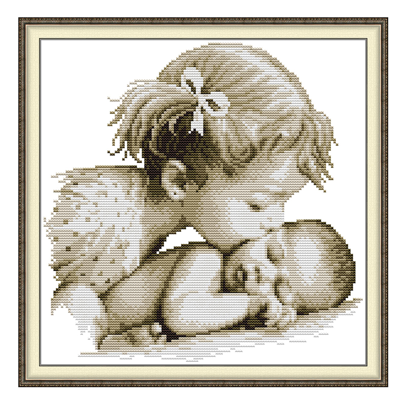 A Gentle Kiss Patterns Counted - Embroidery Kiss avaliação e preço