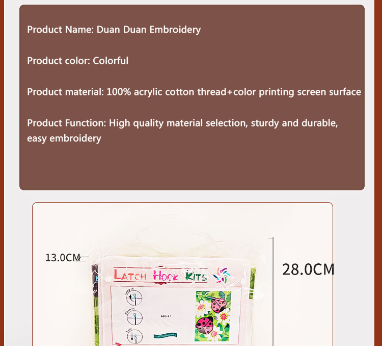 Bee latch hook kit rug canvas  - Embroidery Kiss avaliação e preço