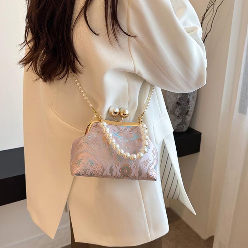 Pearl Chinese Style Handbag Sh - Embroidery Kiss avaliação e preço
