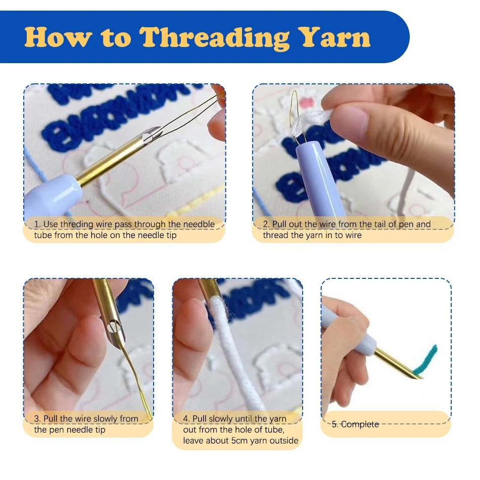 DIY Punch Needle Kits Mushroom - Embroidery Whale avaliação e preço