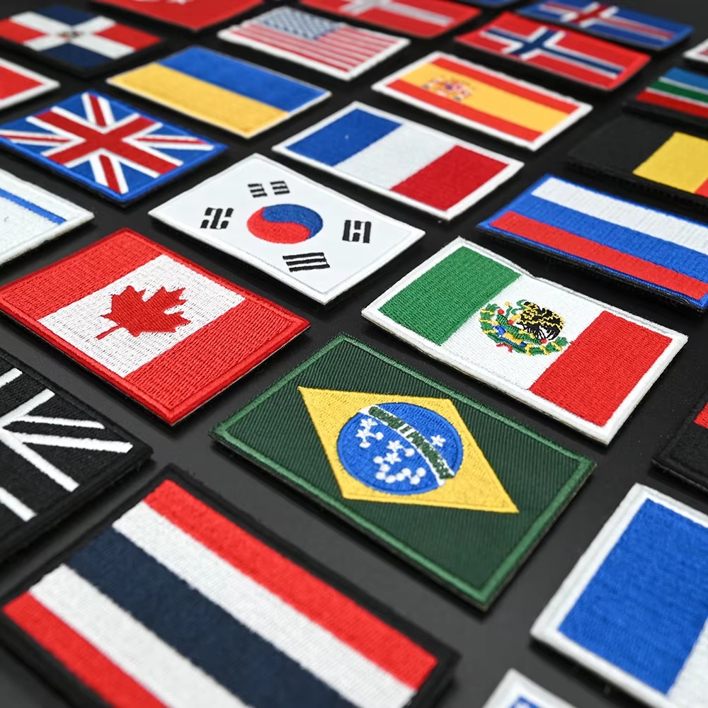 Embroidery Flag Patch US UK Ca - Embroidery Uk avaliação e preço