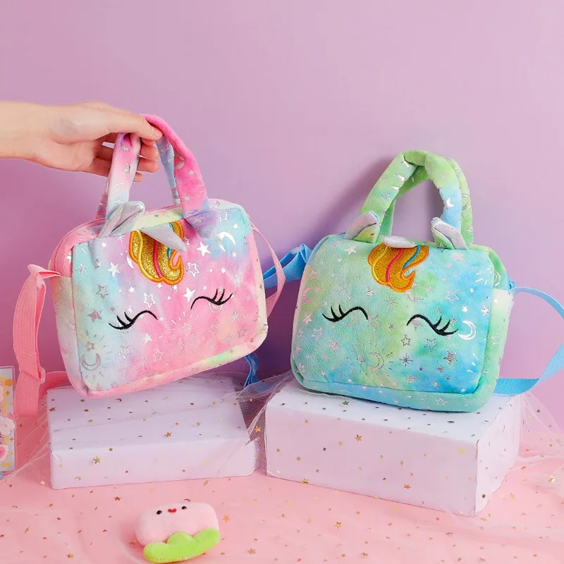 New Fashion Sweet Girls Cute U - Embroidery Unicorn avaliação e preço