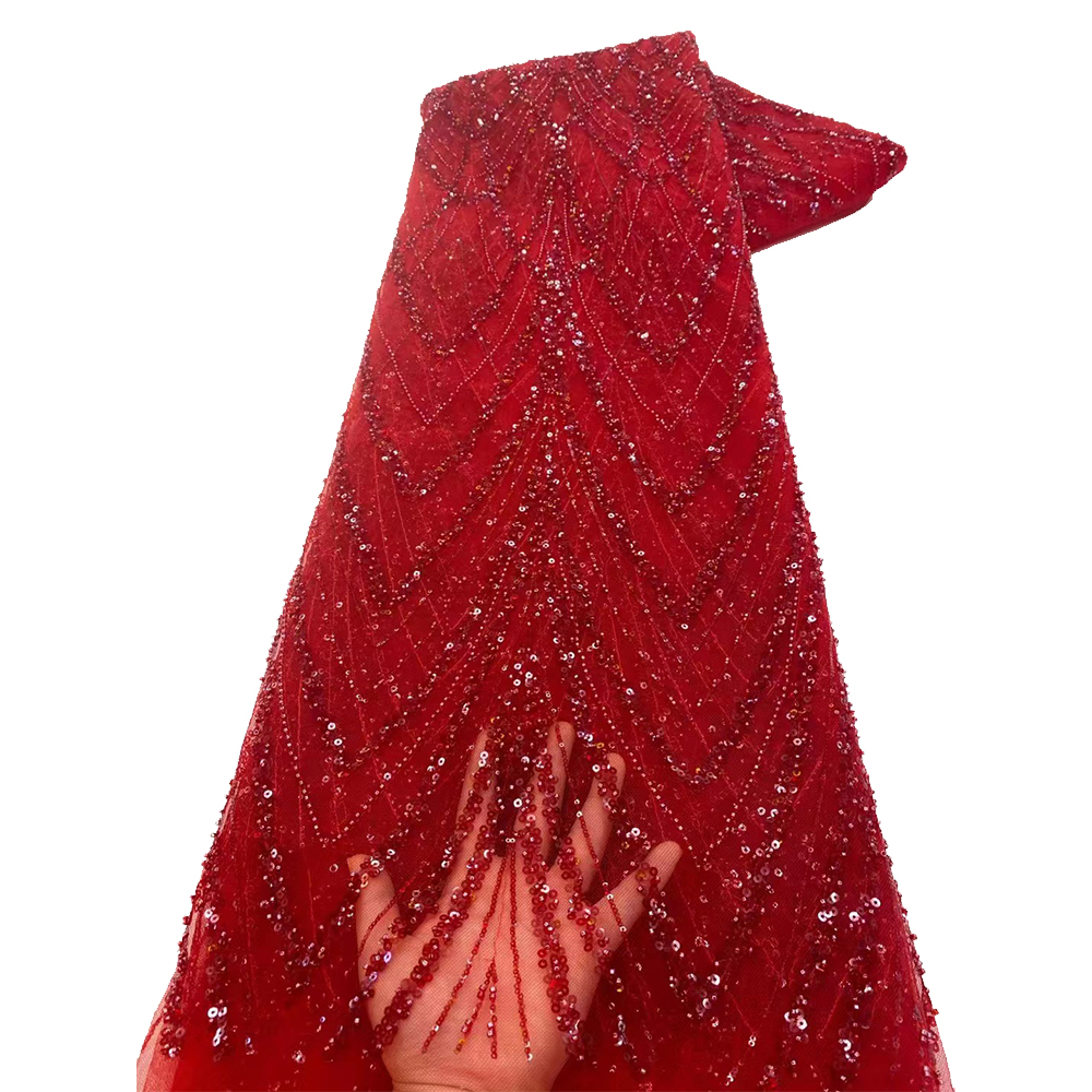 Luxury African Sequins Beaded  - Embroidery Gradient avaliação e preço