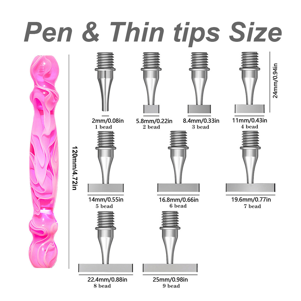 5D DIY Resin Diamond Painting  - Embroidery Needle Pen avaliação e preço
