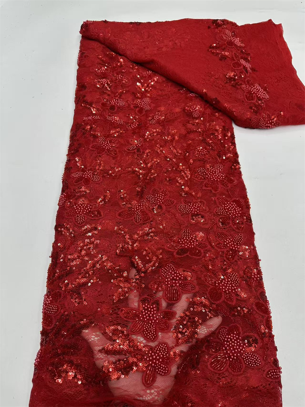 Luxury African Sequence Lace F - Embroidery Gradient avaliação e preço