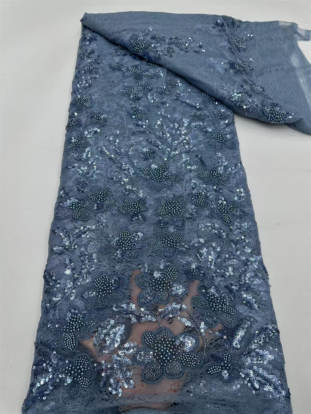Luxury African Sequence Lace F - Embroidery Gradient avaliação e preço