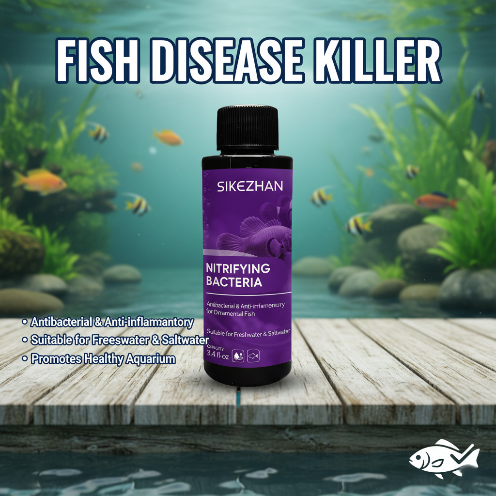 SIKEZHAN Fish Disease Treatmen - Water Soluble Stabilizer avaliação e preço