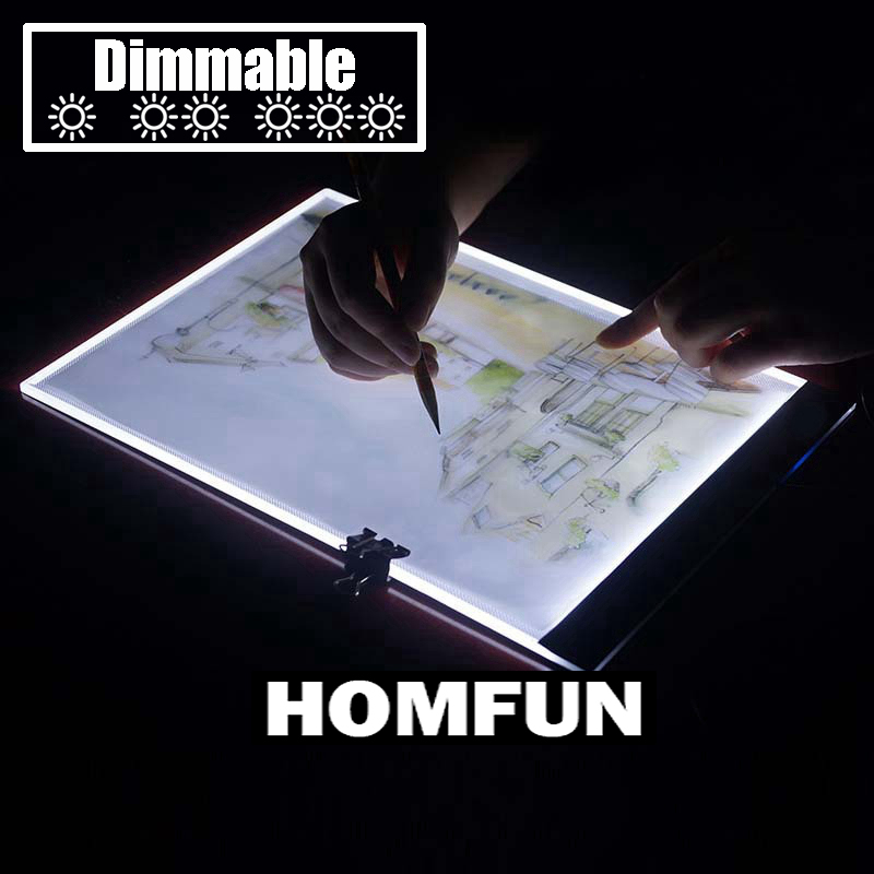 Dimmable ! Ultrathin A4 LED Li - Embroidery Uk avaliação e preço
