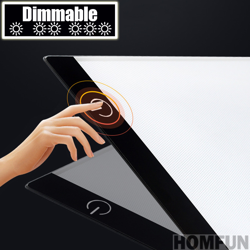 Dimmable ! Ultrathin A4 LED Li - Embroidery Uk avaliação e preço