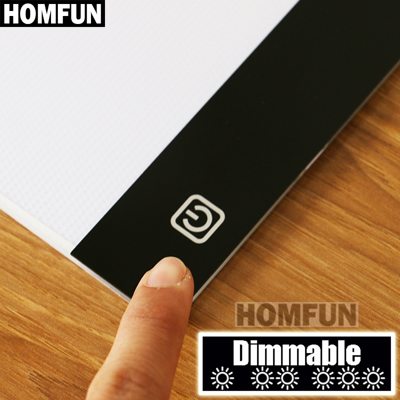 Dimmable ! Ultrathin A4 LED Li - Embroidery Uk avaliação e preço