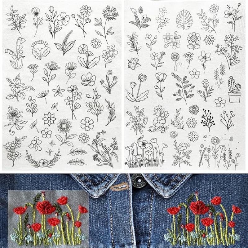 2 Sheets Water Soluble Non-Wov - Water Soluble Stabilizer avaliação e preço