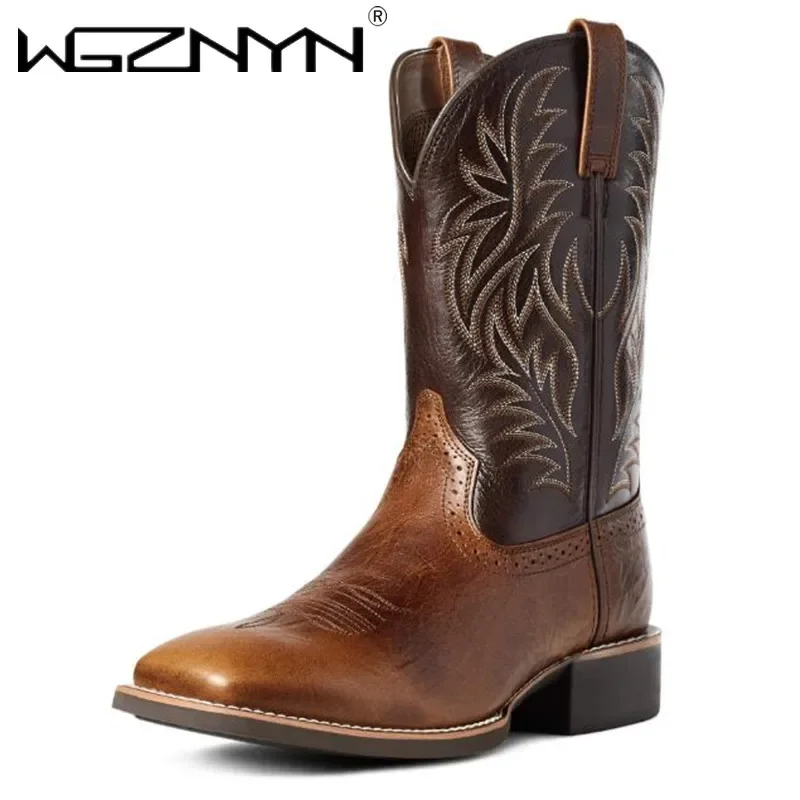 Men High Boots Embroidery Retr - Embroidery Design avaliação e preço