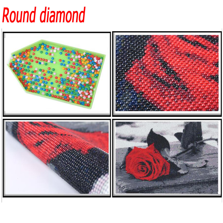 5D Diy Diamond Painting Couple - Embroidery Kiss avaliação e preço