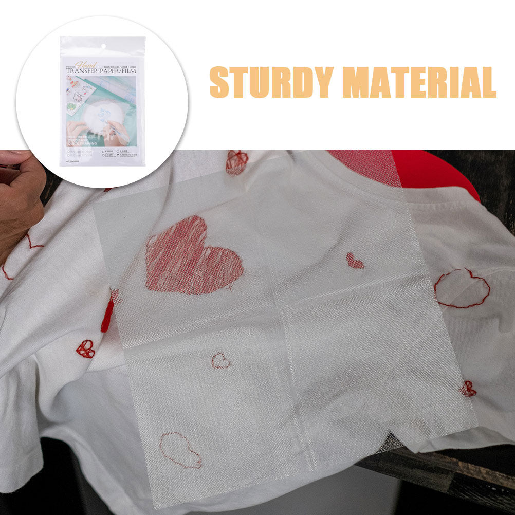 8Pcs Water Soluble Embroidery  - Water Soluble Stabilizer avaliação e preço