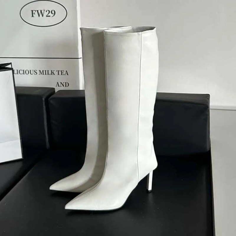 Luxury Women Long Boots Fashio - Embroidery Design avaliação e preço