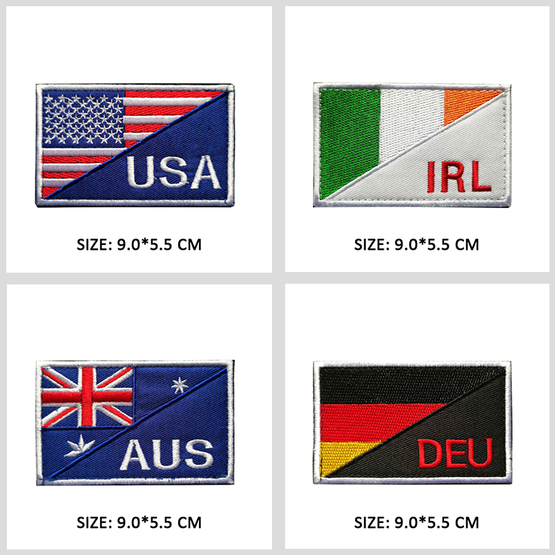 National Flag Germany Romania  - Embroidery Uk avaliação e preço