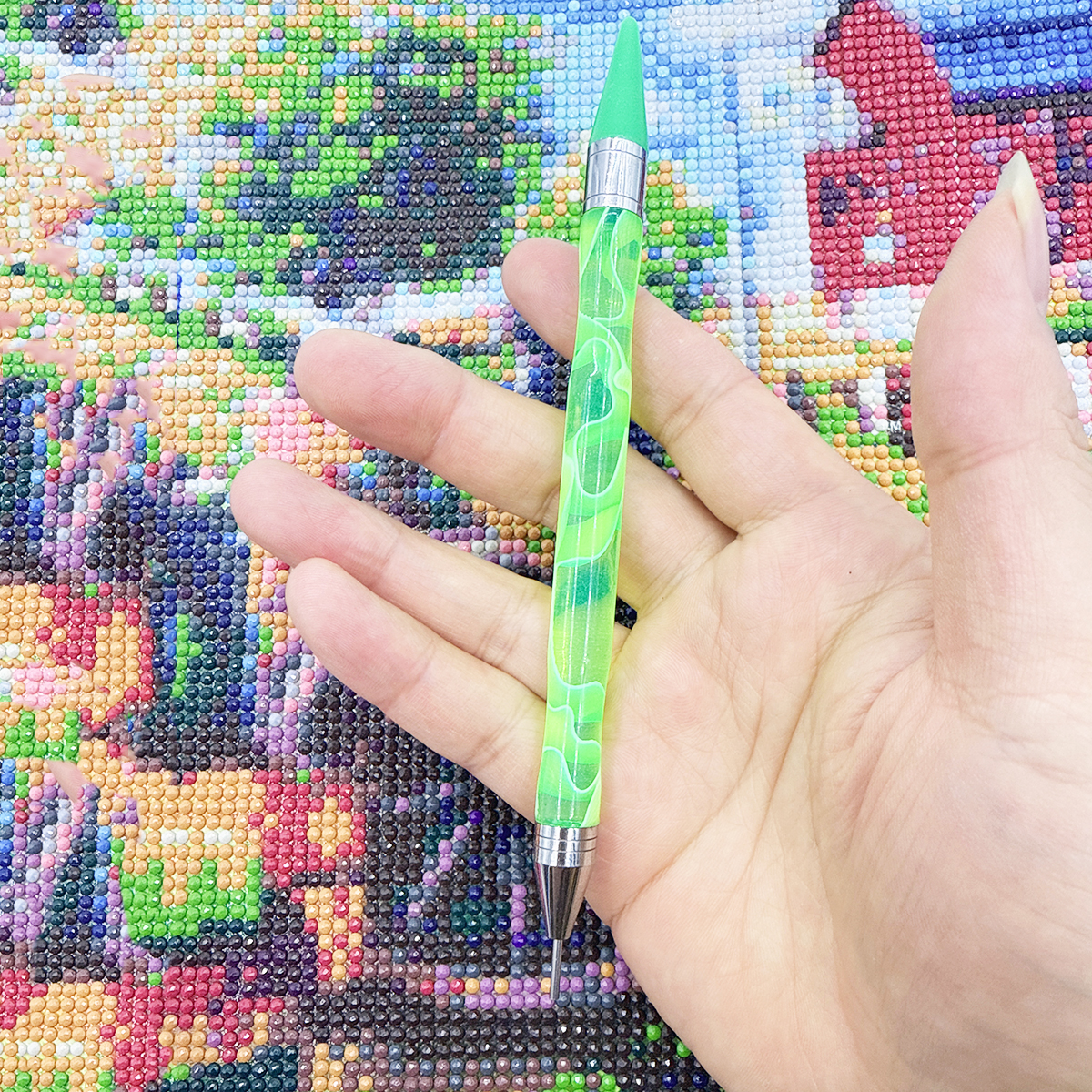 Diamond Painting Dual-ended Wa - Embroidery Needle Pen avaliação e preço