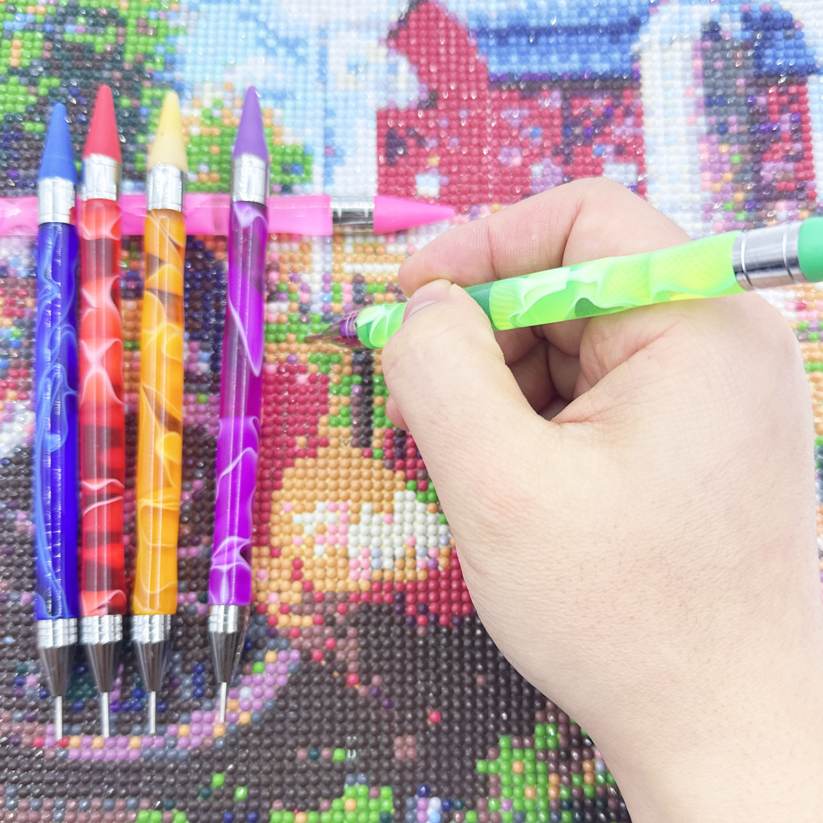 Diamond Painting Dual-ended Wa - Embroidery Needle Pen avaliação e preço