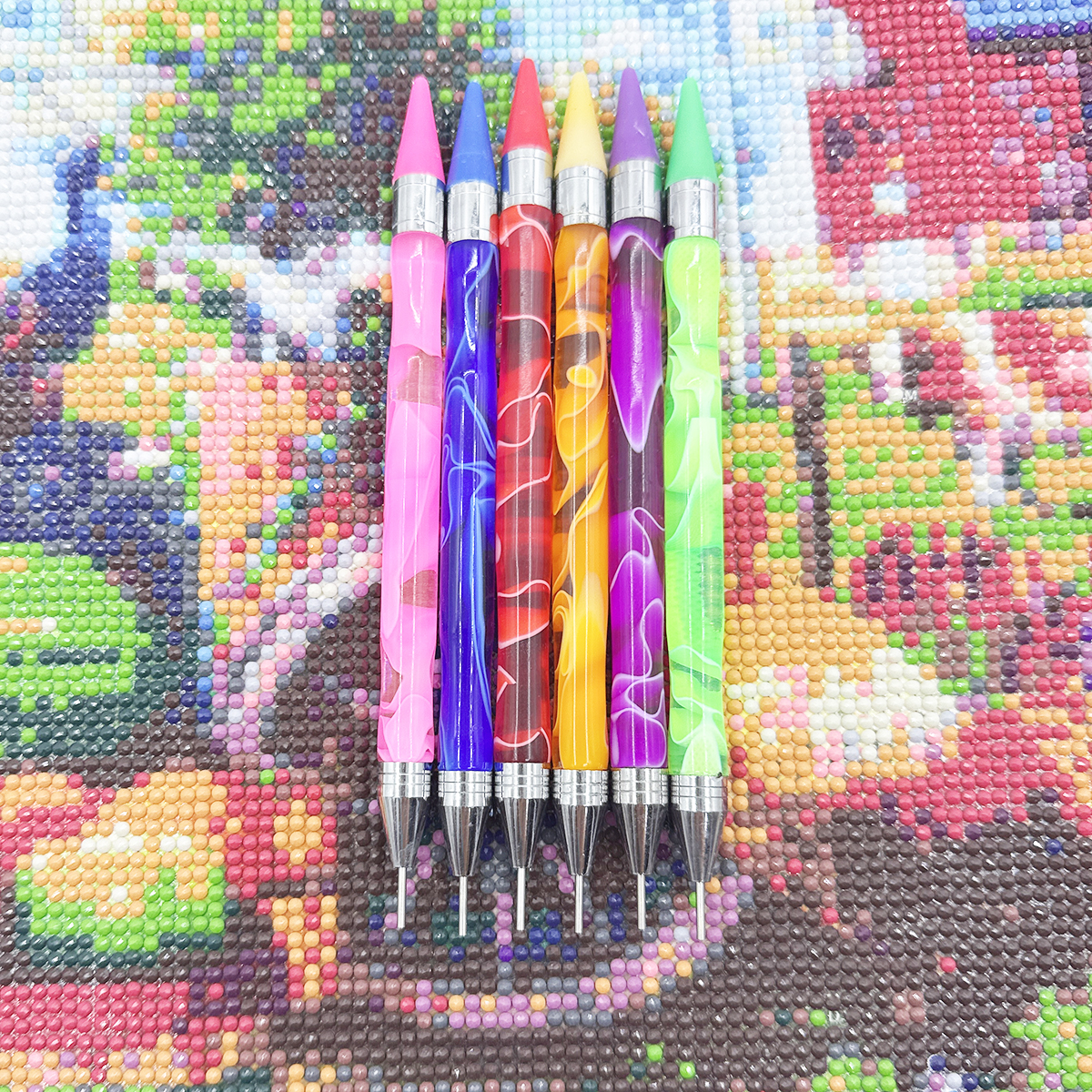 Diamond Painting Dual-ended Wa - Embroidery Needle Pen avaliação e preço