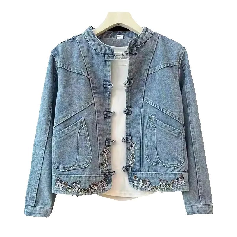 2025 Spring Autumn New Fashion - Embroidery Jeans avaliação e preço