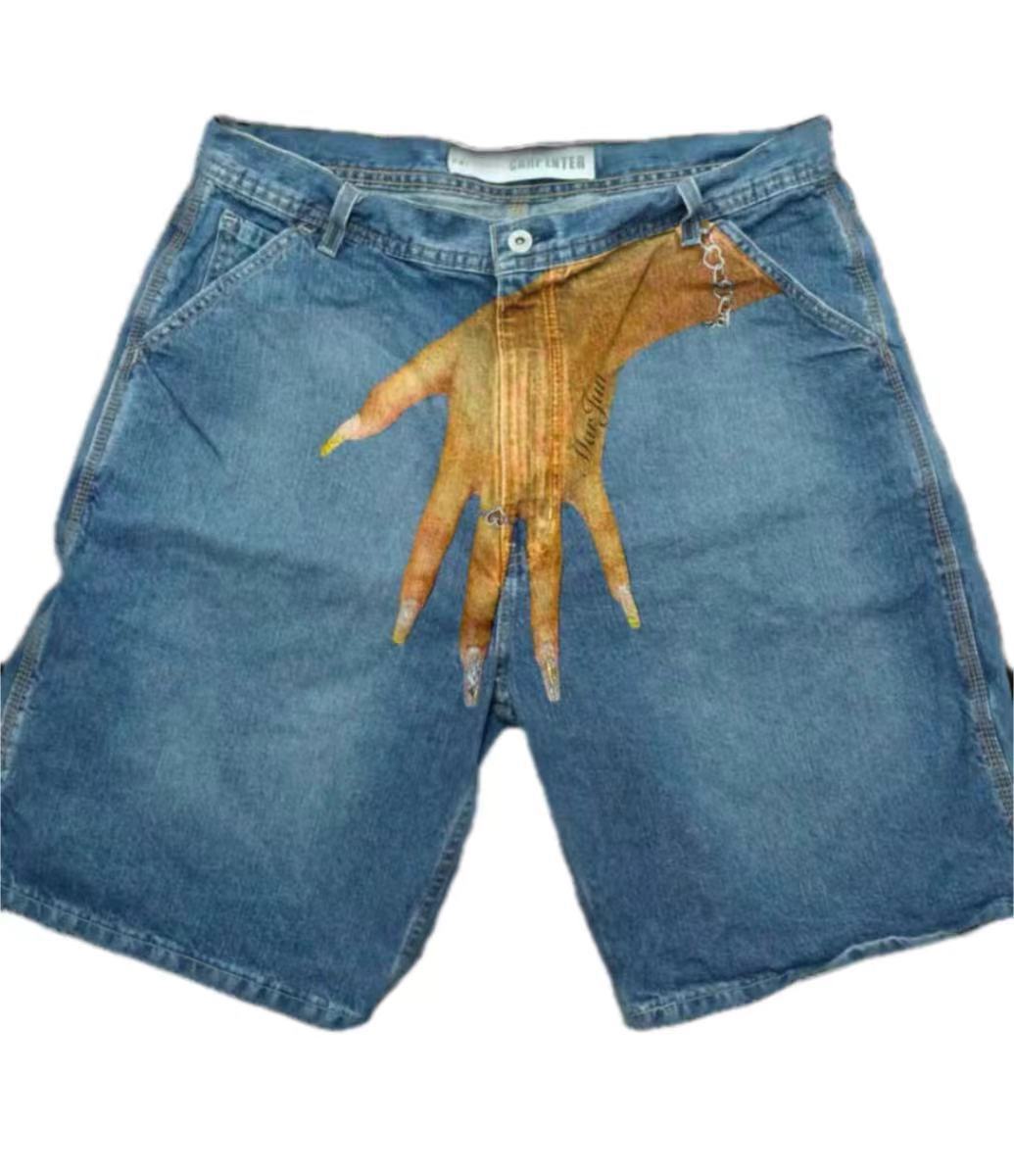 Deeptown Y2k Vintage Harajuku  - Embroidery Jeans avaliação e preço