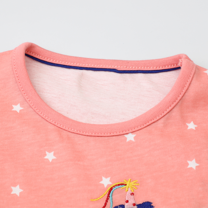 Little Maven Autumn Spring Pri - Embroidery Unicorn avaliação e preço