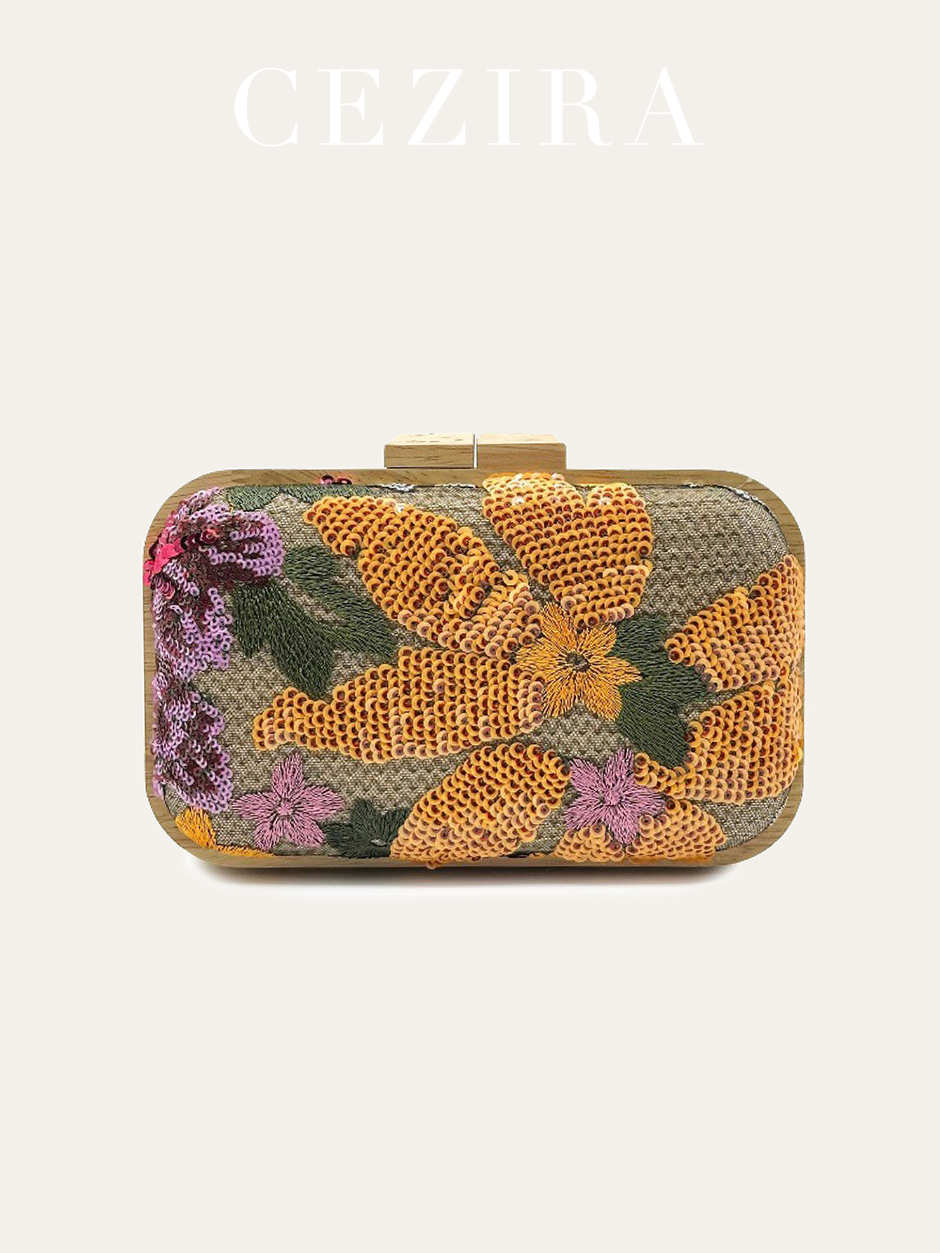 CEZIRA Women's Fashion Wood Ki - Embroidery Kiss avaliação e preço