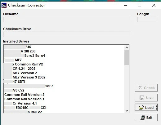 ECU Checksum Correction Softwa - Embroidery Legacy Software avaliação e preço