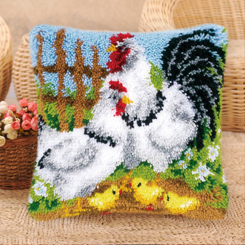 Rabbit Horse Latch Hook Kits S - Embroidery Horse avaliação e preço