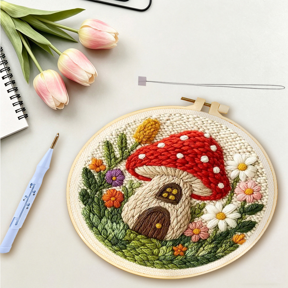 GATYZTORY Funny Diy Punch Need - Embroidery Whale avaliação e preço