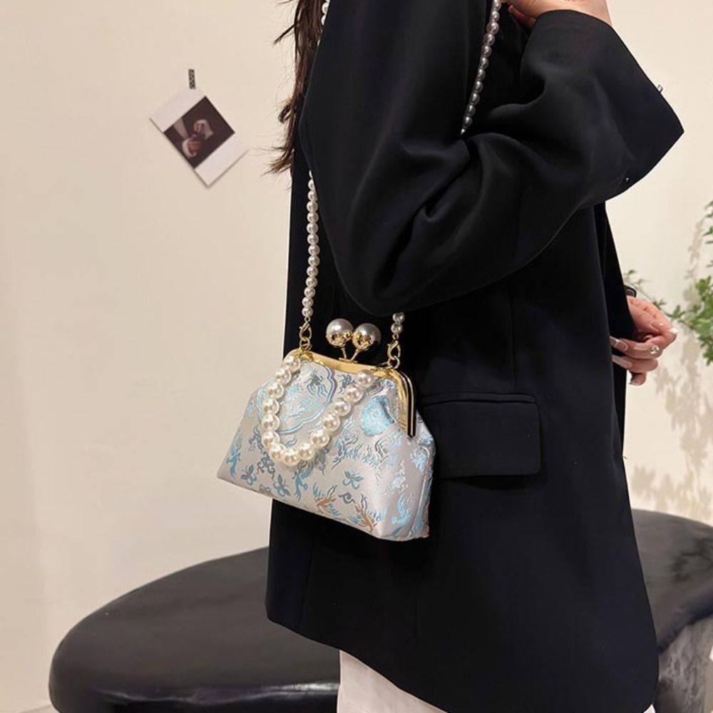 Pearl Chinese Style Handbag Ki - Embroidery Kiss avaliação e preço