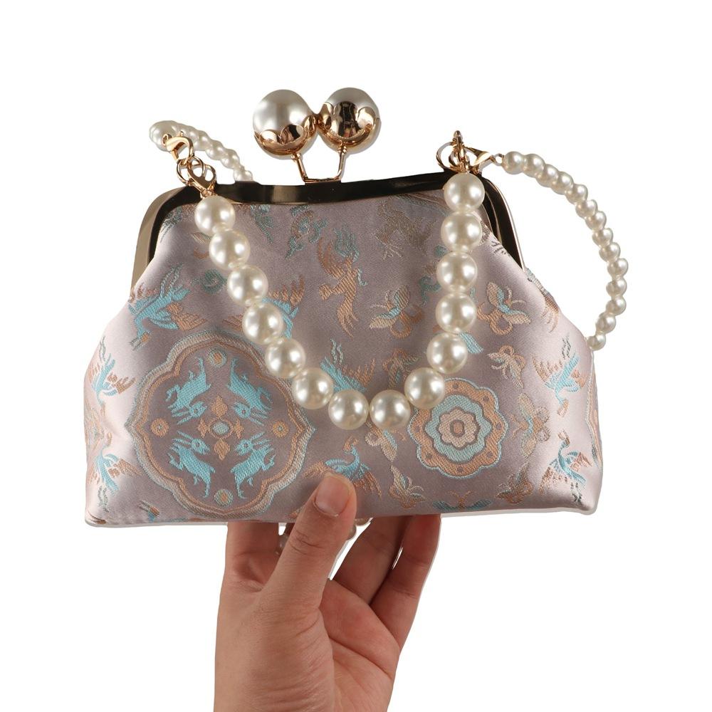 Pearl Chinese Style Handbag Ki - Embroidery Kiss avaliação e preço