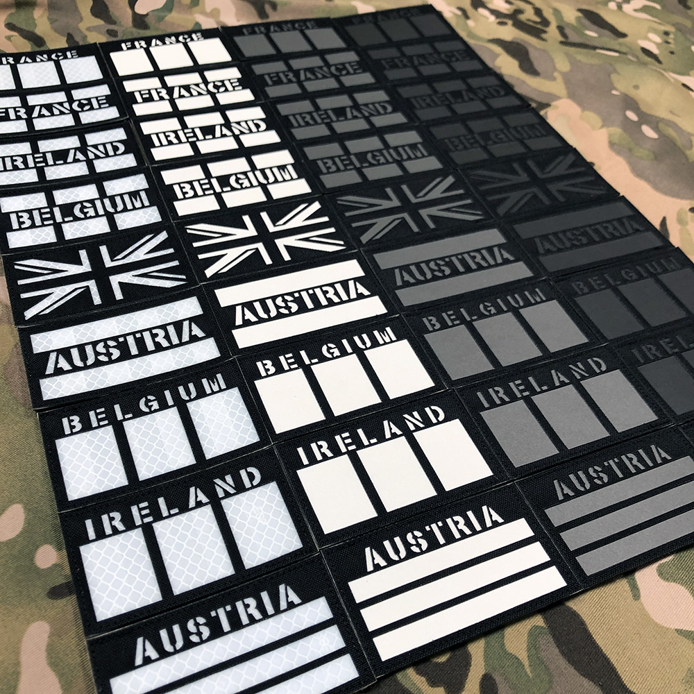 Black Laser Cut IR IFF Infrare - Embroidery Uk avaliação e preço