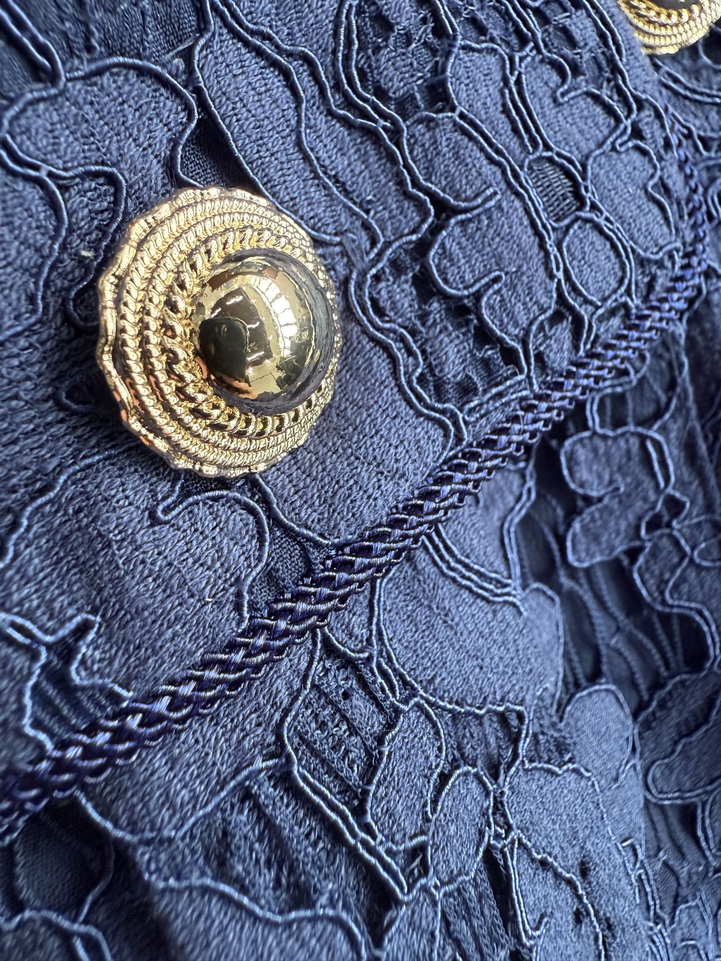 Orginal Boutique Navy Blue Lac - Embroidery Uk avaliação e preço