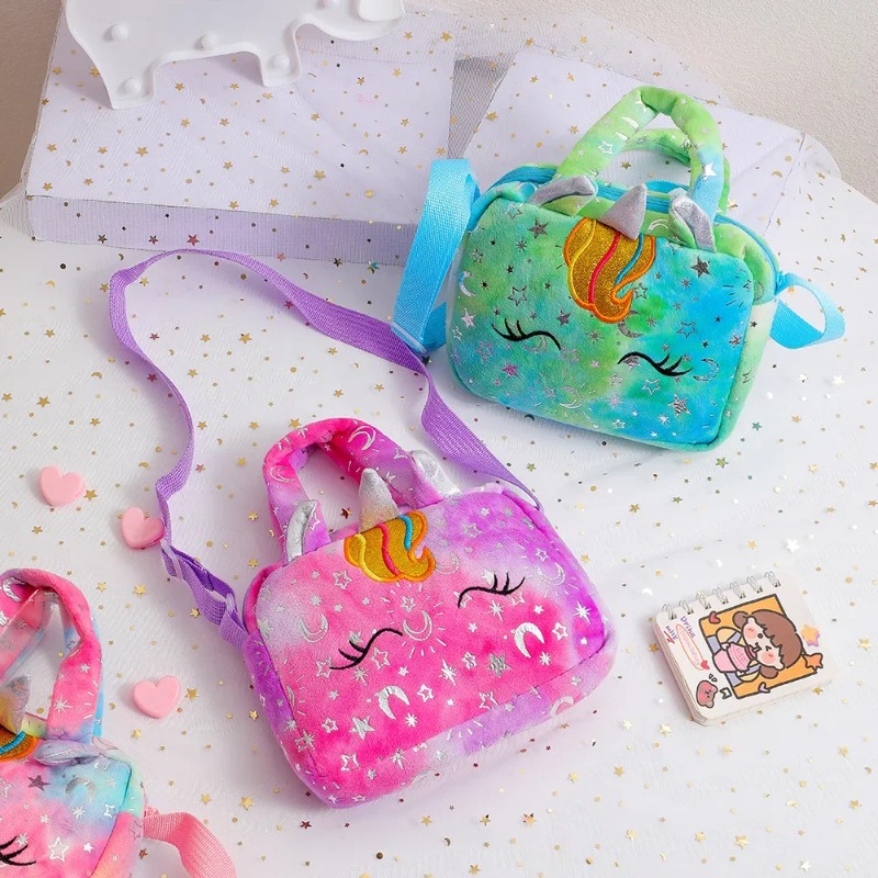 Sweet Unicorn Handbags For Gir - Embroidery Unicorn avaliação e preço