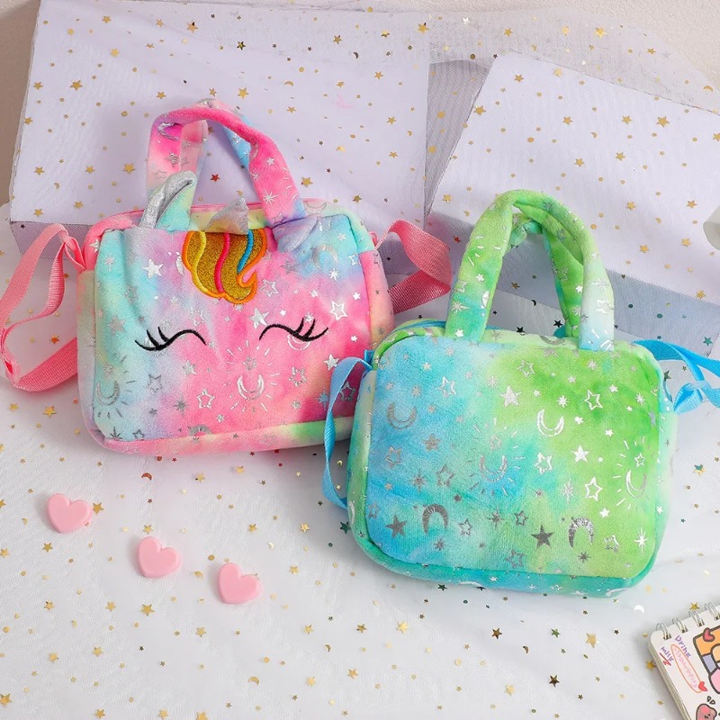 Sweet Unicorn Handbags For Gir - Embroidery Unicorn avaliação e preço