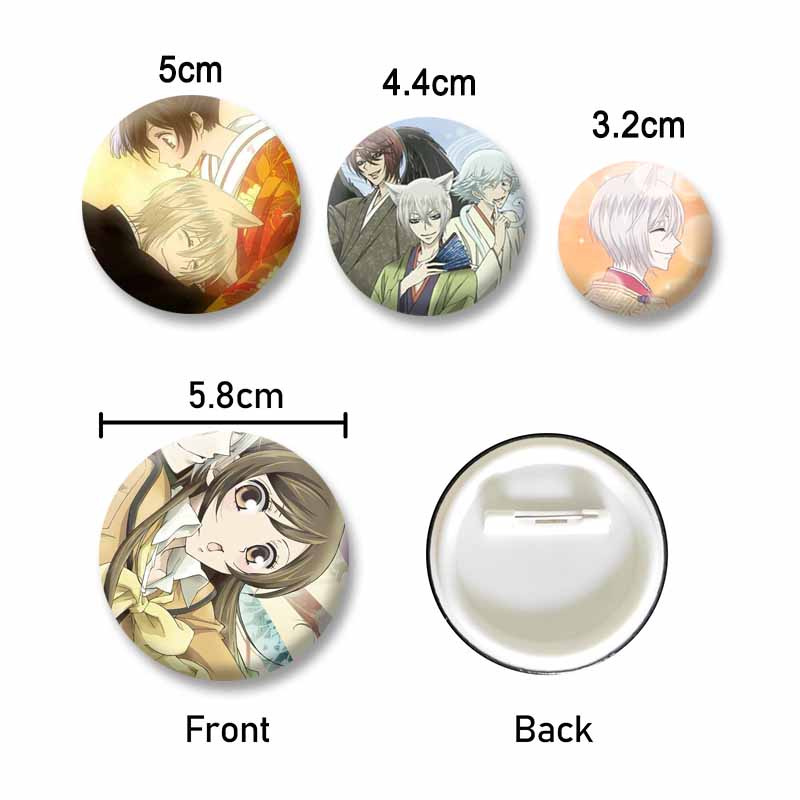 Anime Kamisama Kiss Button Pin - Embroidery Kiss avaliação e preço