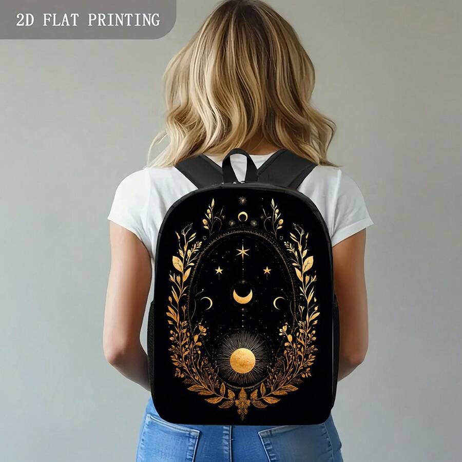 Mysterious Moon And Starry Sky - Embroidery Design avaliação e preço